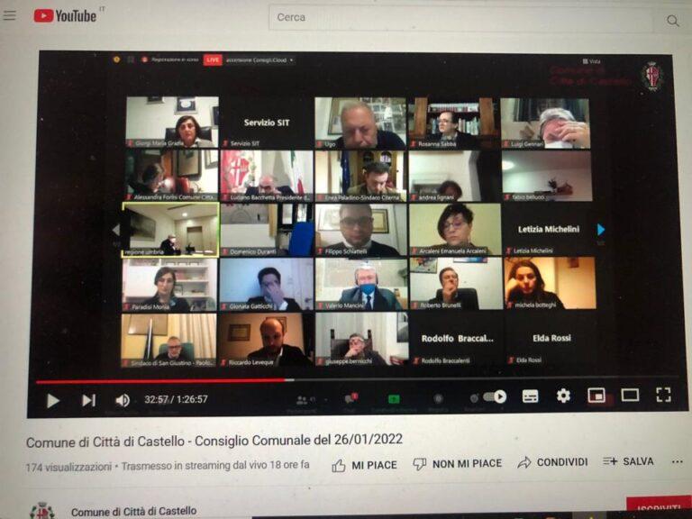 Sanità – Consiglio comunale monotematico in streaming con l’assessore regionale Luca Coletto: “dal governo 48 milioni di euro per case e ospedali di comunità. Nessun depotenziamento per ospedali di Città di Castello e Umbertide