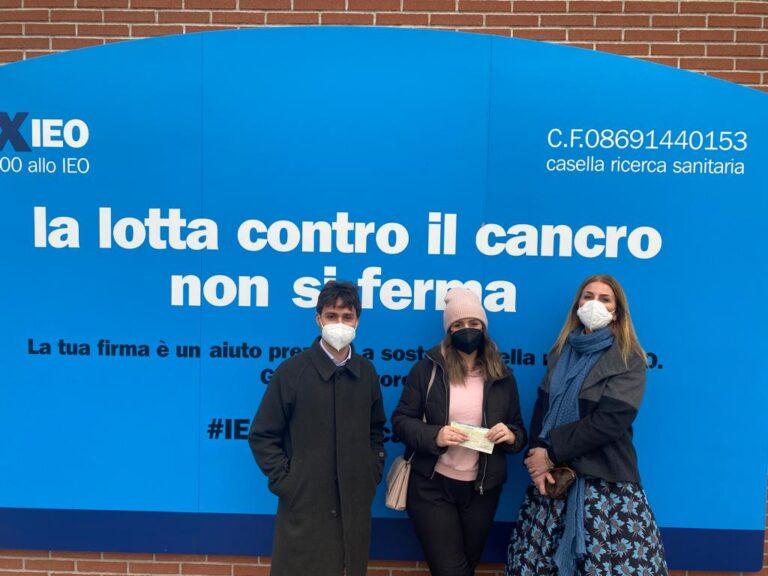 Ancora migliaia di euro nel ricordo di Silvana per sostenere la ricerca contro il cancro