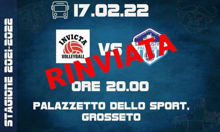 Pallavolo serie B/M: Un caso di posività nel San Giustino, rinviata la gara con Grosseto