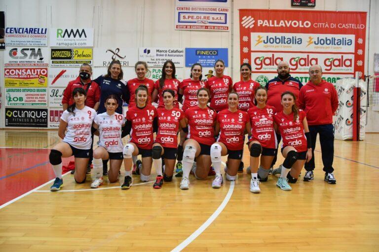 Pallavolo serie C/F: Città di Castello, il ritorno in campo coincide con la vittoria in trasferta contro Gubbio
