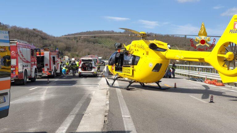 Incidente mortale sulla E45 tra Sansepolcro e La Madonnuccia, traffico bloccato. Notizia in aggiornamento