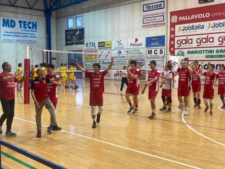 Campionato under 17/Maschile 5 turno torneo Silver: Città di Castello vince  al tie break contro Terni