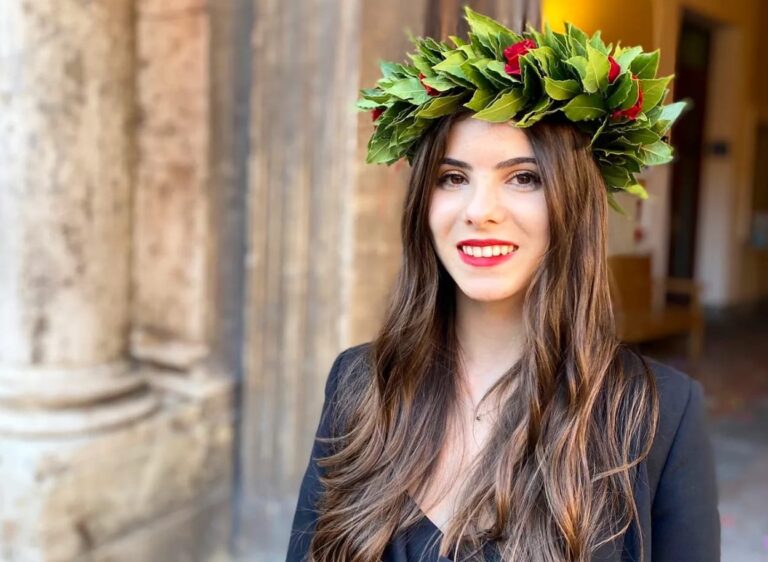 Con una tesi sulle origini del mondo della tipografia in Altotevere. Chiara Rossi si è laureata in Filologia moderna all’Università degli studi di Perugia