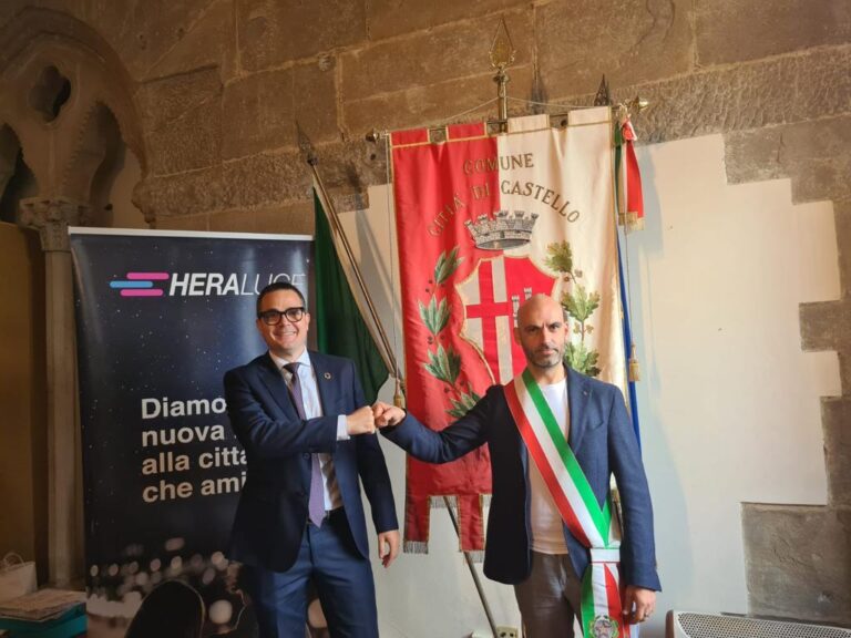 A Città di Castello una nuova illuminazione pubblica che dimezza i consumi