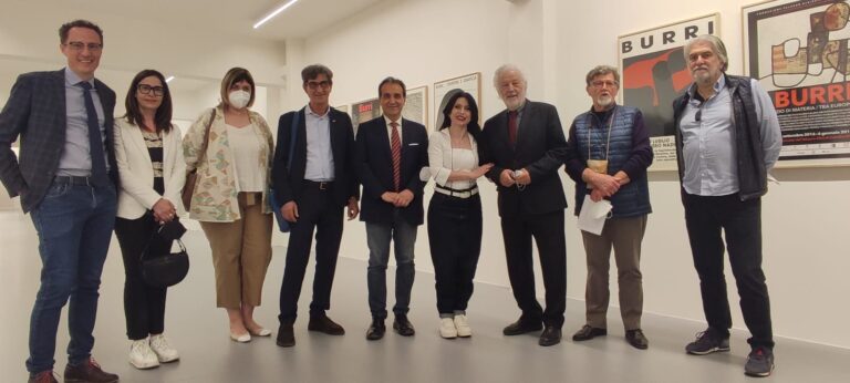 Il Presidente della Provincia di Perugia, Stefania Proietti, in visita agli Ex Seccatoi del Tabacco