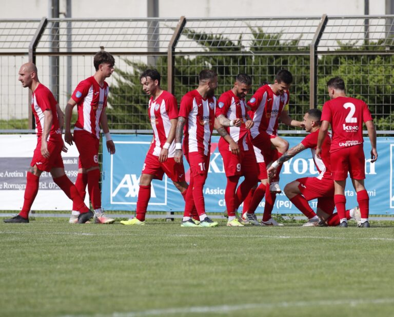 Calcio serie D: l’ultima della Tiferno finisce con un pari, bentornato Città di Castello