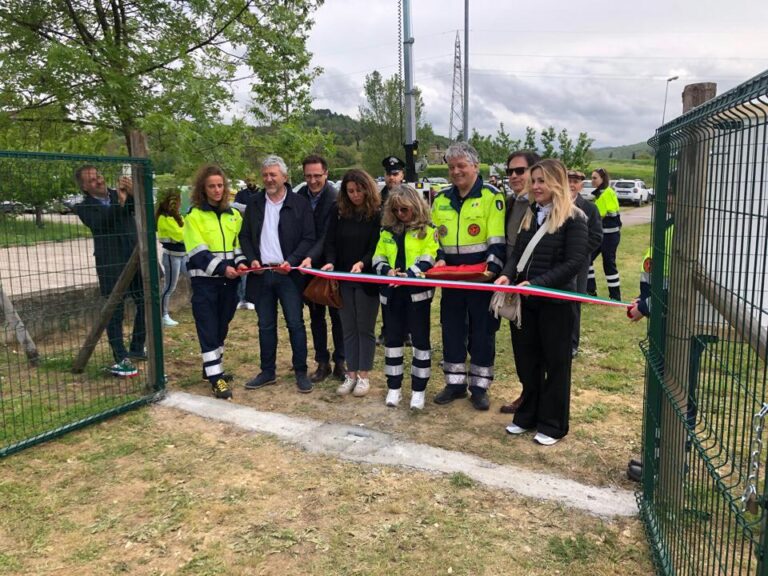 Città di Castello: Questa mattina il taglio del nastro del “Campo d’Addestramento per unità cinofile per la ricerca in superficie”