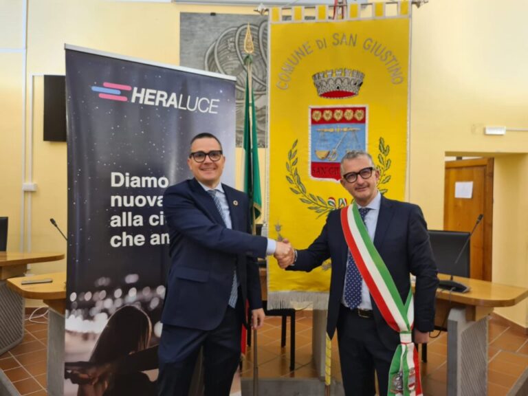 Accordo con Hera Luce, il comune di San Giustino avrà un’illuminazione pubblica efficiente e sostenibile