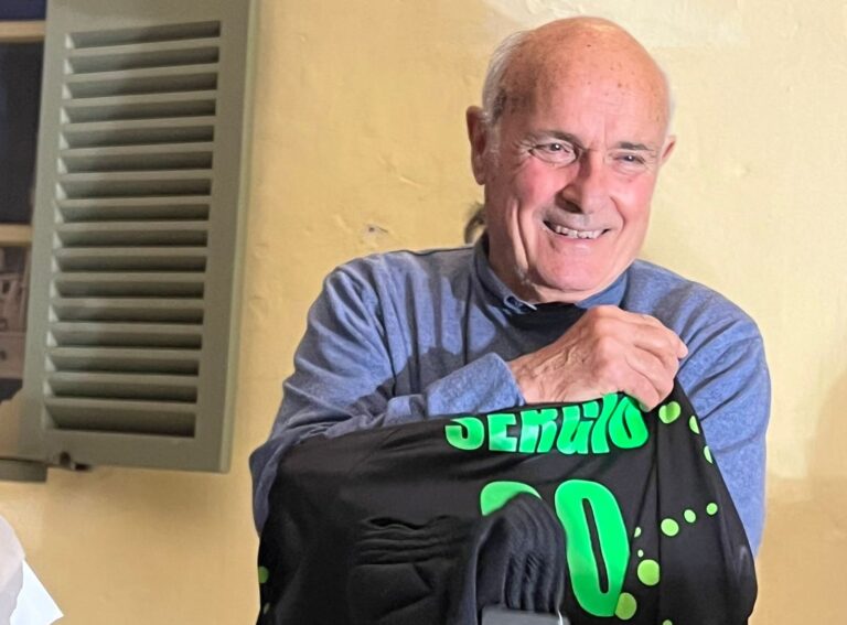 Città di Castello, i primi 80+1 anni del giovane Bartoccioni, uomo di sport e punto di riferimento del calcio giovanile