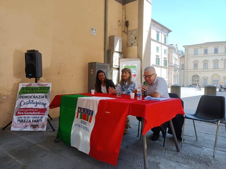 Oggi a Citta’ di Castello incontro organizzato da ANPI su Democrazia e Costituziont