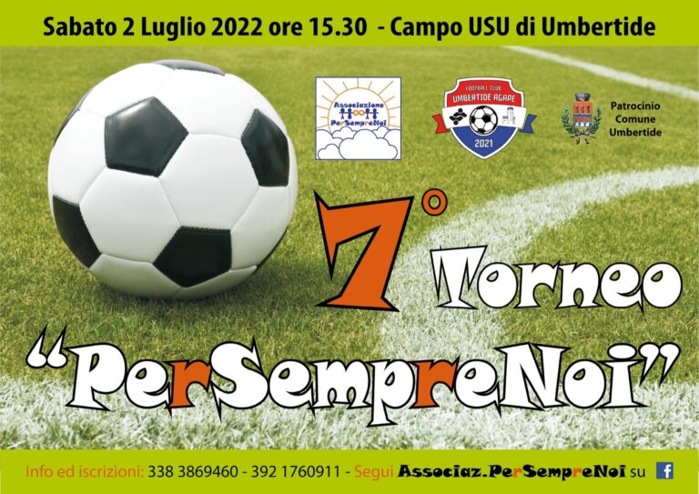 Il 2 luglio 16 squadre in campo all’Usu per ricordare Riccardo Bianchi con il torneo “Per sempre noi” 