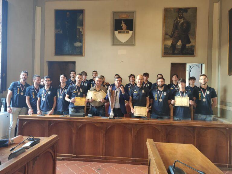 New Volley Borgo Sansepolcro, consegnati gli attestati dal comune