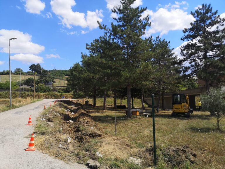 Al via gli interventi per la sistemazione degli ingressi pedonali e del parcheggio della scuola primaria di Pierantonio 