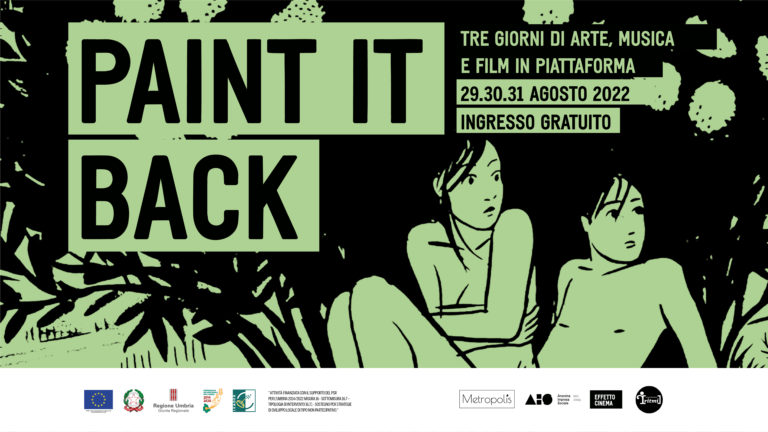 Il 29, 30 e 31 agosto arriva la seconda edizione di PAINT IT BACK: tre giorni di arte, musica e cinema in Piattaforma ad Umbertide 