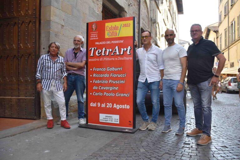 TetrArt”, mostra di Fiorucci, Gaburri, Granci e Pruscini Da Cavargine al Palazzo del Podestà fino a sabato 20 Agosto 