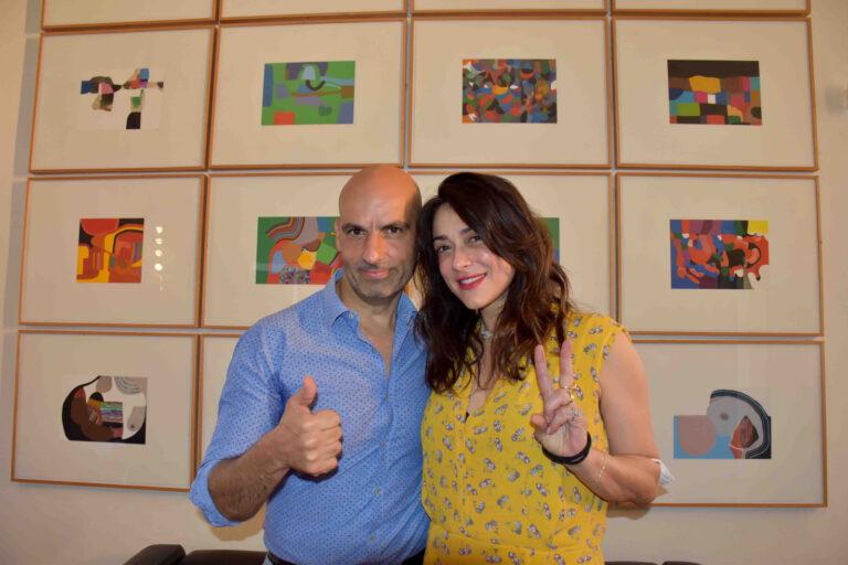 Valentina Lodovini ricevuta questa mattina in Comune dal Sindaco Luca Secondi