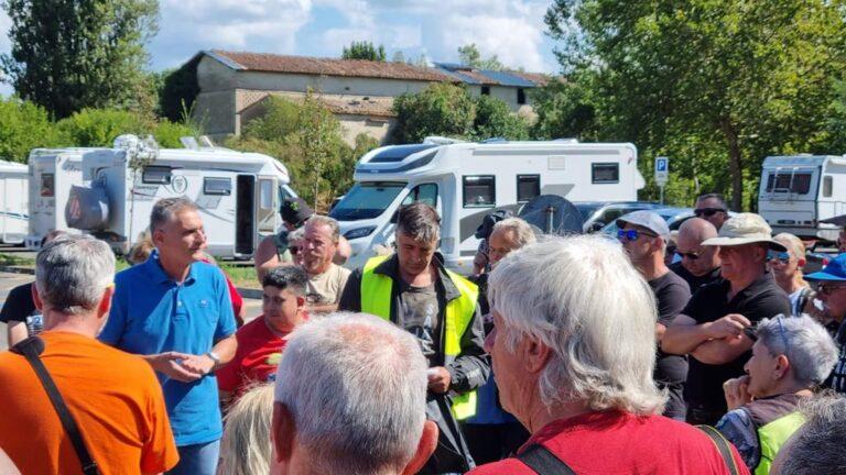 Città di Castello ha accolto i circa 50 motociclisti in città per il 41° Motoraduno Internazionale del Moto Club Jarno Saarinen 