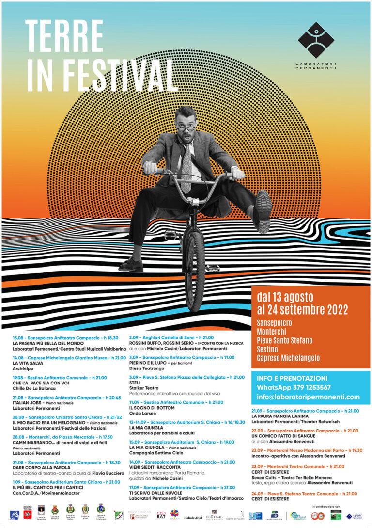 Prende il via Terre in Festival 2022 – dal 13 agosto al 24 settembre in Valtiberina Toscana