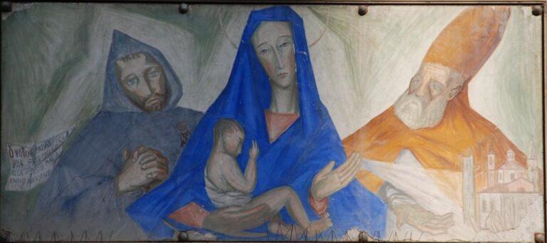 Iniziato questo mese il restauro dell’affresco raffigurante La Madonna delle Grazie 