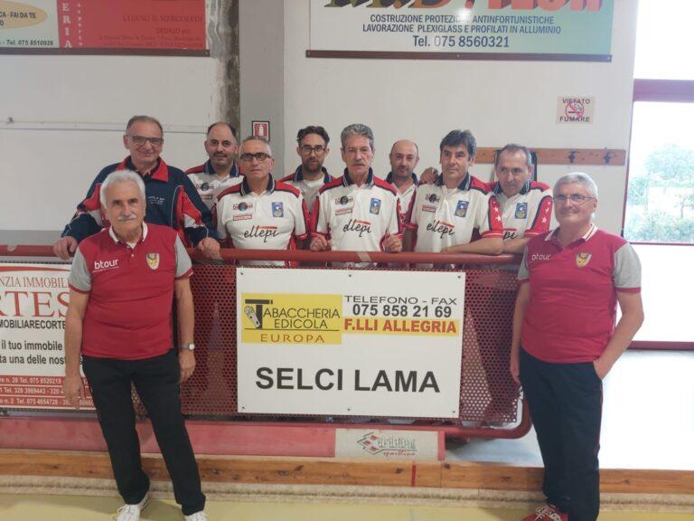 La Bocciofila Cerbara Tabaccheria Europa e ‘ Campione Regionale di prima categoria