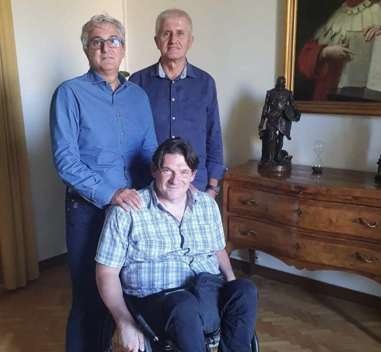 “Insieme per abbattere le barriere” il Magnifico Rettore Maurizio Oliviero incontra gli “Amici in Carrozzina”