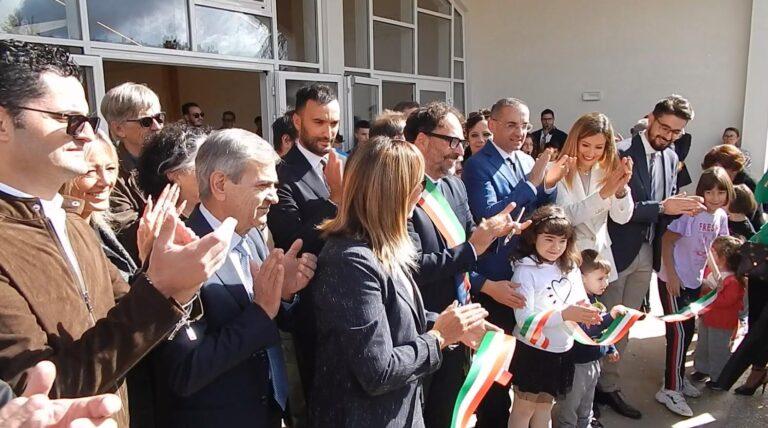 Inaugurata la nuova scuola dell’Infanzia dedicata alla mamma coraggio Marcella Monini