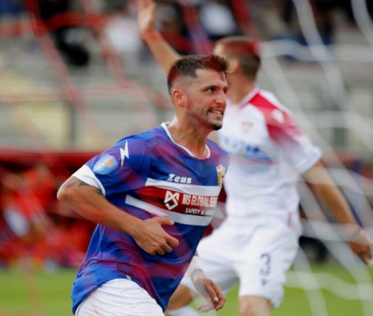 Calcio serie D: Città di Castello di misura contro il Ponsacco grazie al gol di Mosti