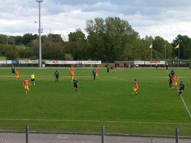 Calcio prima categoria: La Virtus San Giustino raggiunta nel finale dal Promano, sfuma l’aggancio a quota 10 