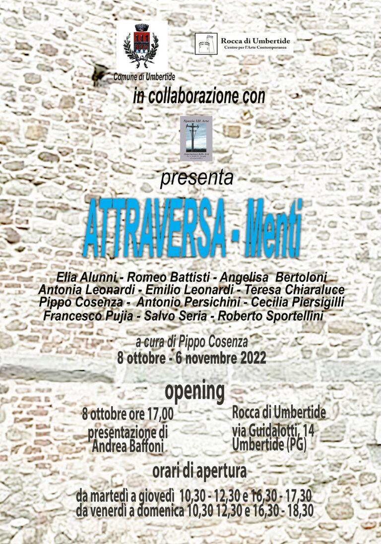 Alla Rocca di Umbertide arriva la mostra di arte visuale “Attraversa-Menti”  