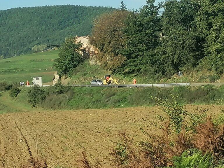Lega Altotevere: “Grazie a nostra richiesta, avviati da Provincia di Perugia lavori per messa in sicurezza SP 105”
