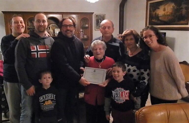 Nel Comune di Umbertide c’è una nuova centenaria, è la signora Bruna Massetti