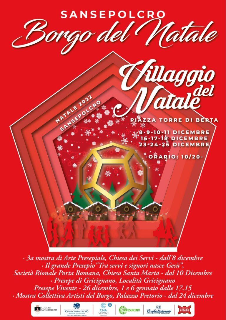 “Borgo del Natale” al via l’8 dicembre 