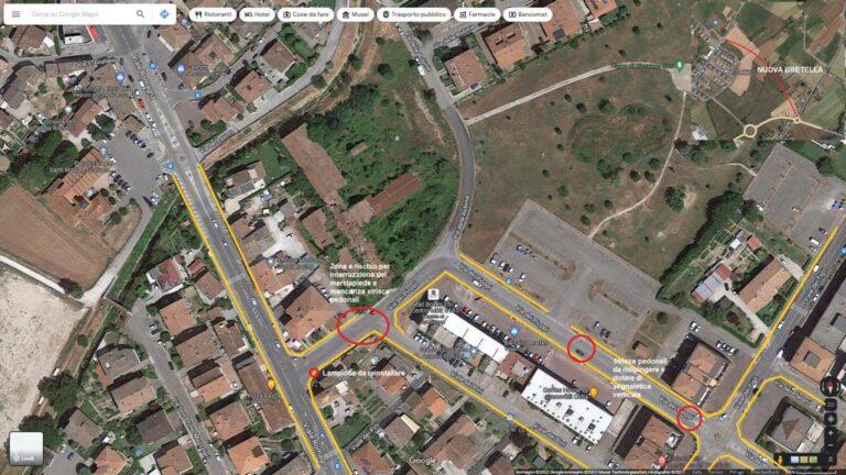 Piste e attraversamenti pedonali quartiere di Riosecco. Minciotti (Pd) interroga la  Giunta