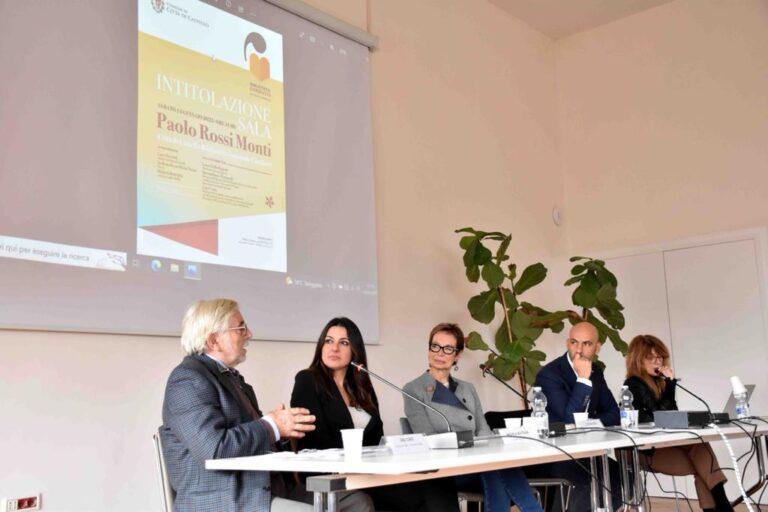 “Un cittadino del mondo e di Città di Castello, un intellettuale tutt’ora di riferimento nella storia della filosofia e della scienza”: Città di Castello intitola al professor Paolo Rossi Monti la Sala 43 della Biblioteca comunale Carducci