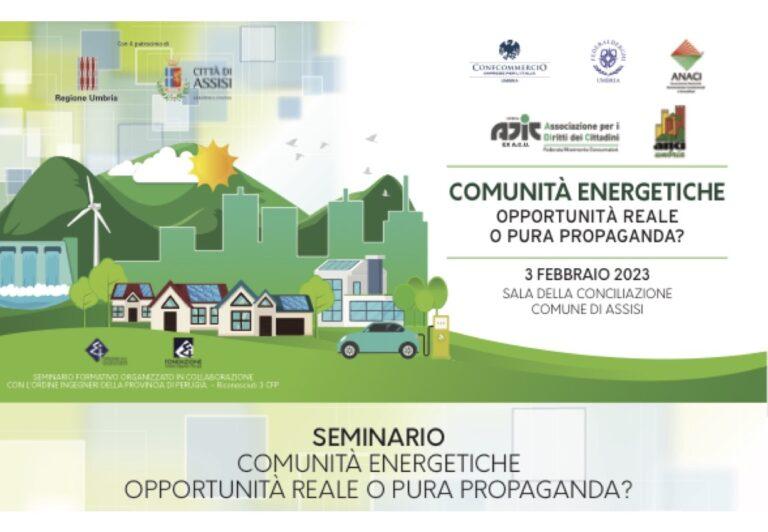 Assisi: venerdì si discuterà delle opportunità energetiche in un importante seminario