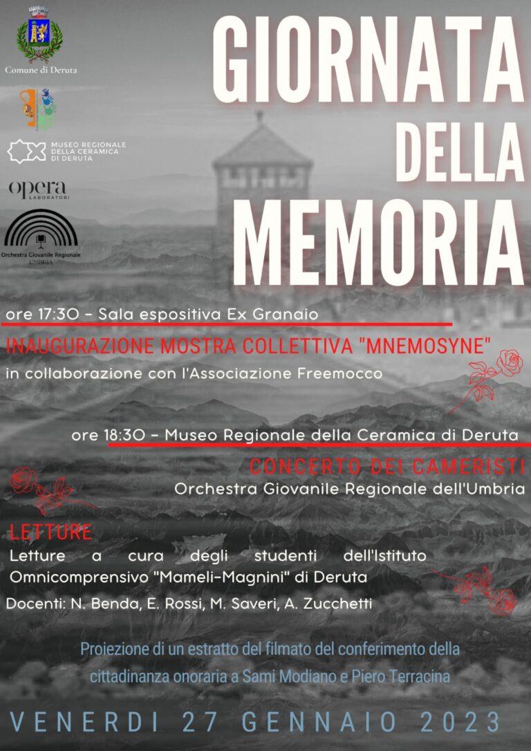Giornata della Memoria, anche gli alunni e i docenti dell’International Campus Patrizi Baldelli Cavallotti di Città di Castello ricorderanno le vittime dell’Olocausto