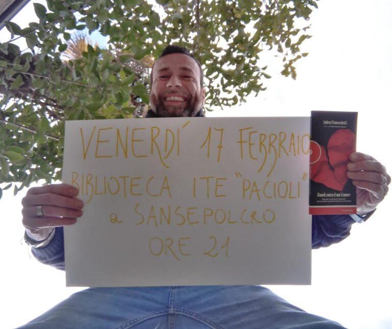 Venerdi 17 febbraio presentazione libro di Andrea Franceschetti sull’amore