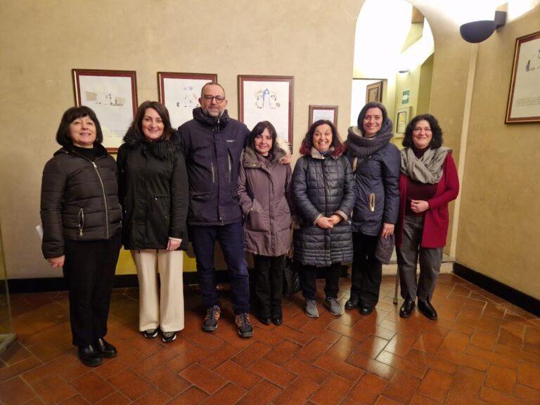 I vertici della Fondazione Arezzo Intour a Sansepolcro, un incontro per rinsaldare la collaborazione e programmare la valorizzazione del patrimonio culturale di Sansepolcro