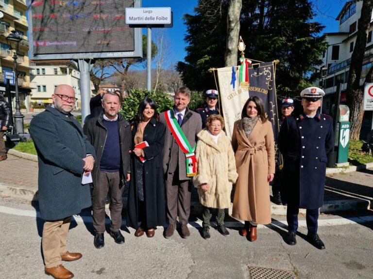 Oggi a Sansepolcro l’intitolazione del “Largo ai Martiri delle Foibe”