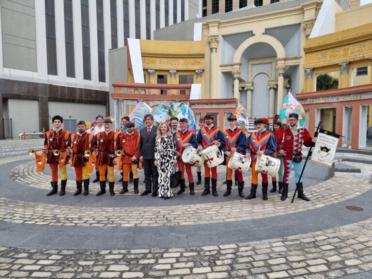 <strong>Sbandieratori in trasferta a New Orleans, un successo oltre ogni aspettativa</strong>