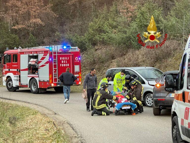 Incidente stradale a Città di Castello, donna trasportata per controlli in ospedale