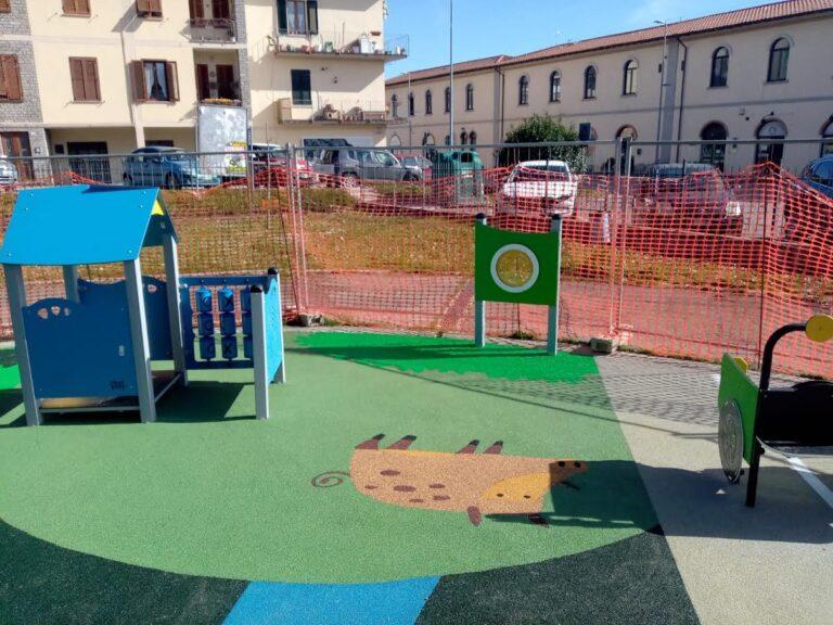 Due nuove aree giochi nei parchi della città.  Parola d’ordine, inclusività