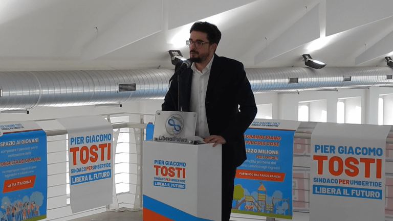 Presentata la candidatura di Pier Giacomo Tosti a Sindaco per Umbertide
