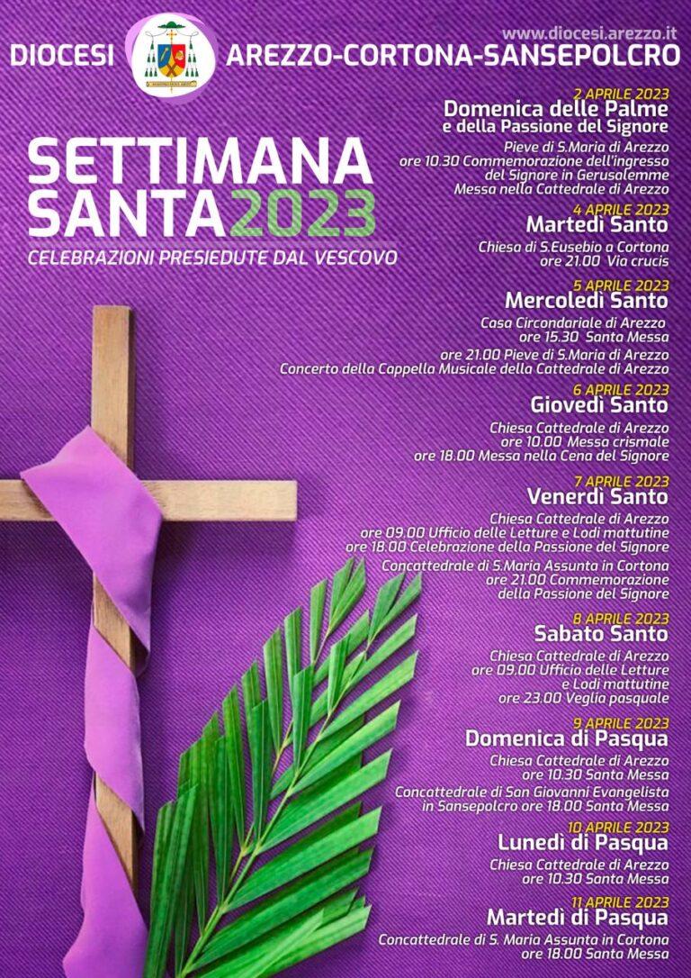 Settimana Santa le celebrazioni presiedute dal vescovo Andrea