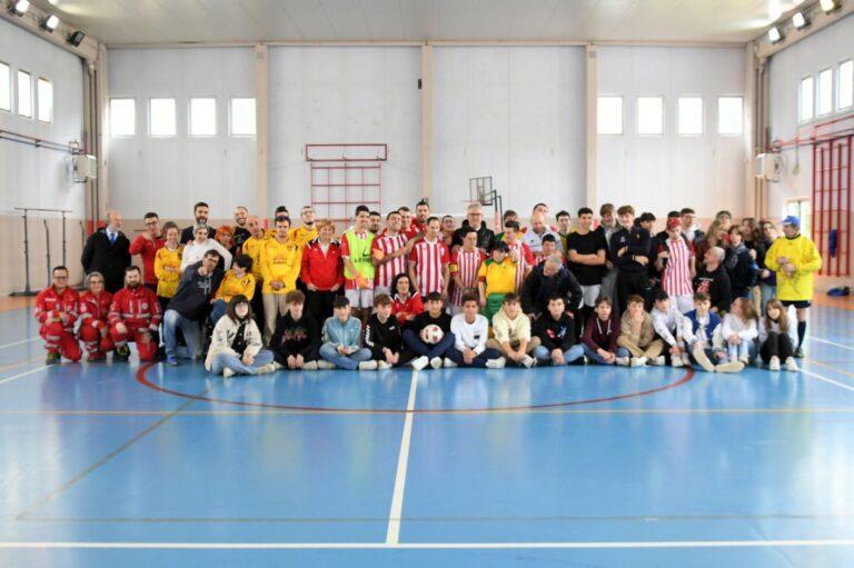 “3 + 2 = 5” calcio insieme. Da Lunedi 3 Aprile al palazzetto dello sport di Citta’ di Castello