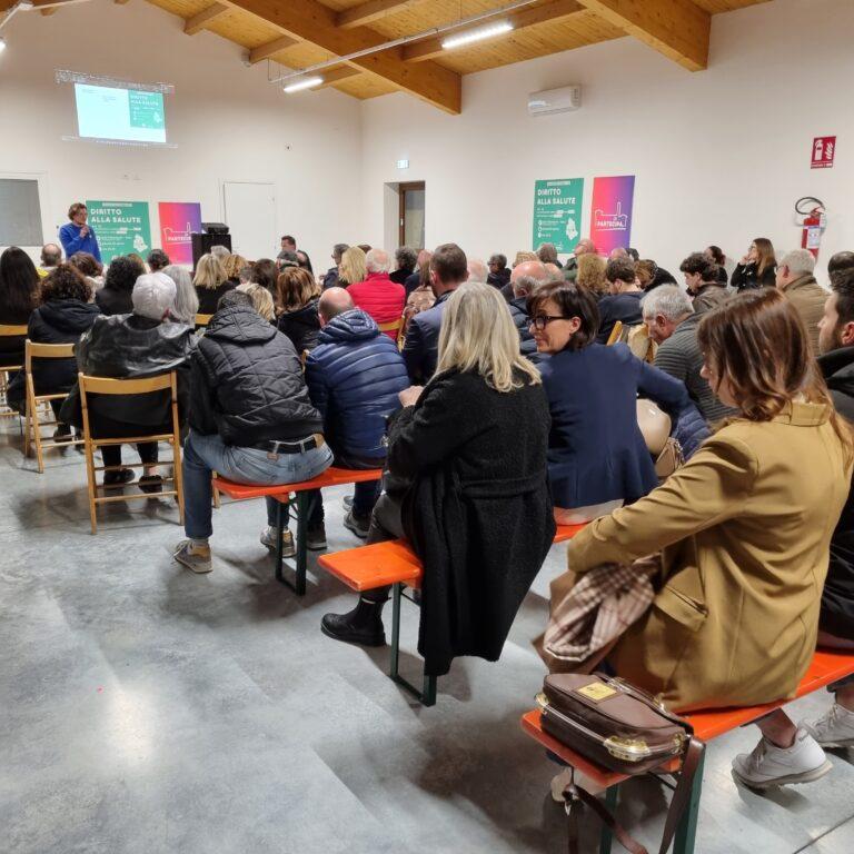 San Giustino Partecipa: Sala polivalente di Selci gremita, per l’iniziativa “La salute è un diritto di tutti”