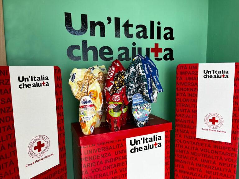 La Croce Rossa dona Uovo di Pasqua ai bambini delle famiglie indigenti del territorio