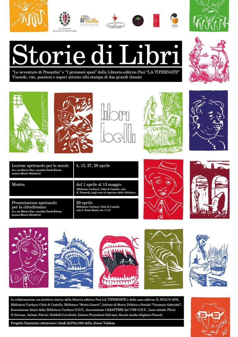 Storie di libri “Le avventure di Pinocchio” e “I promessi sposi”: sabato 29 aprile alla Carducci