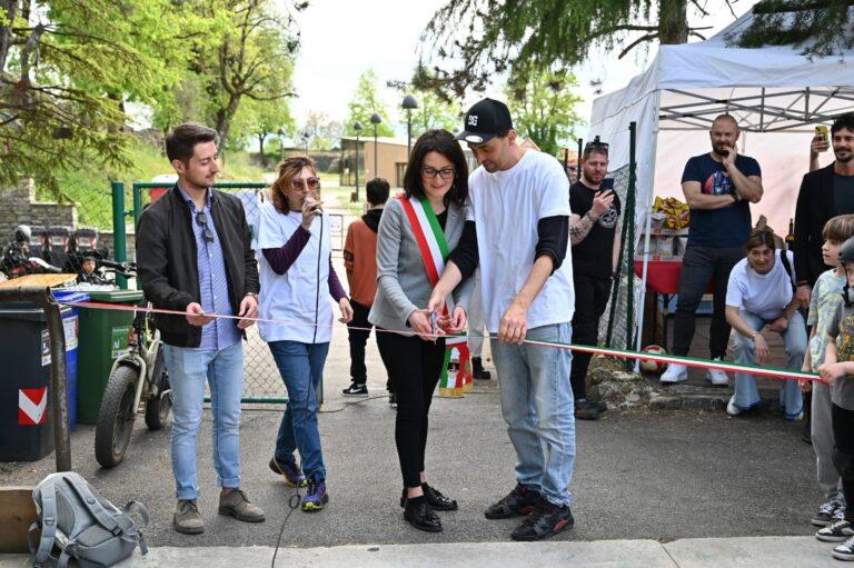 Inaugurato a Sansepolcro il nuovo Skate Park