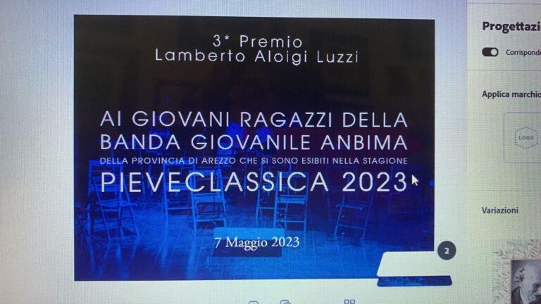 Pieve classica 23: domenica 7 maggio, al Papini, il concerto della Banda Provinciale Giovanile della provincia di Arezzo